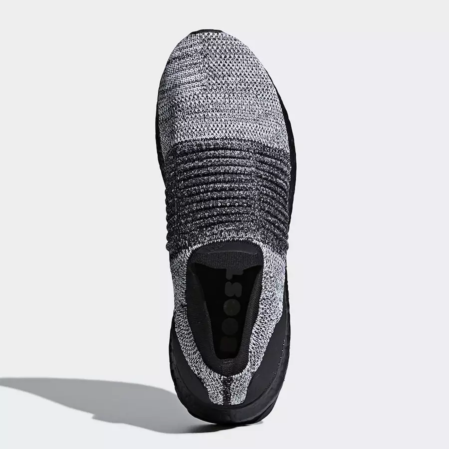 adidas Ultra Boost Boost שחור ללא שרוכים BB6137