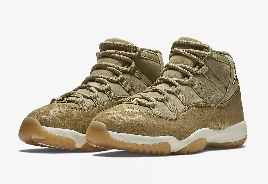 سعر Air Jordan 11 زيتون محايد لوكس AR0715-200