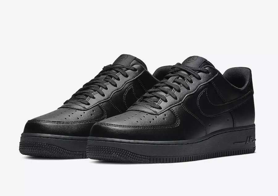Nike Air Force 1 Flyleather Triple Iswed BV1391-001 Data tal-Ħruġ