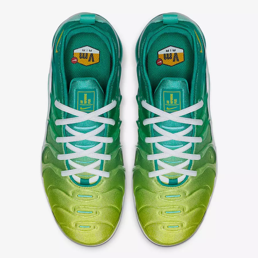 Nike Air VaporMax Plus Lemon Lime CI9900-300 Dáta Eisiúna