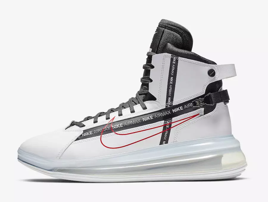 Nike Air Max 720 Saturn White Red AO2110-100 Data de llançament