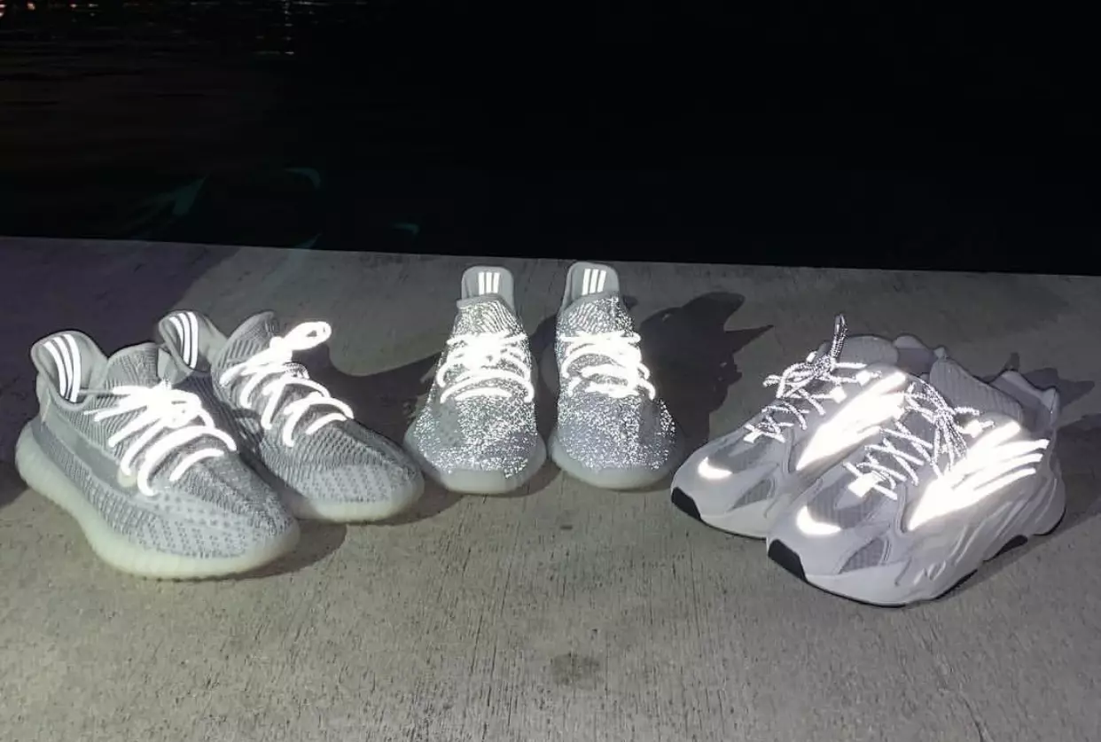 Adidas Yeezy Boost Static Reflective Pack