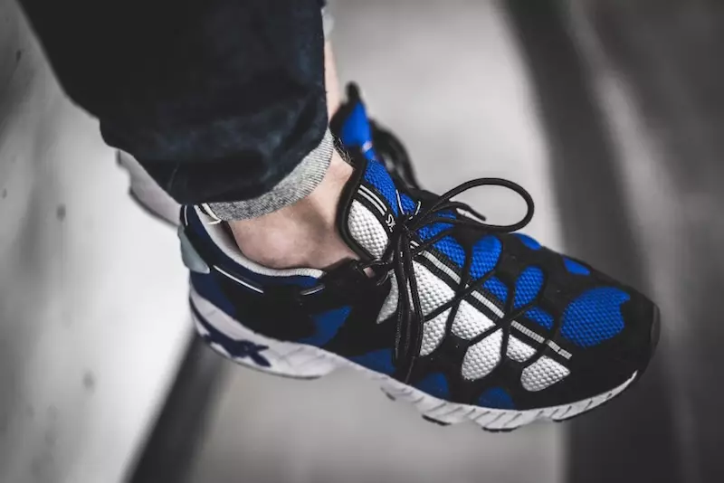 ASICS Gel Mai Printemps 2017 Noir Bleu Royal