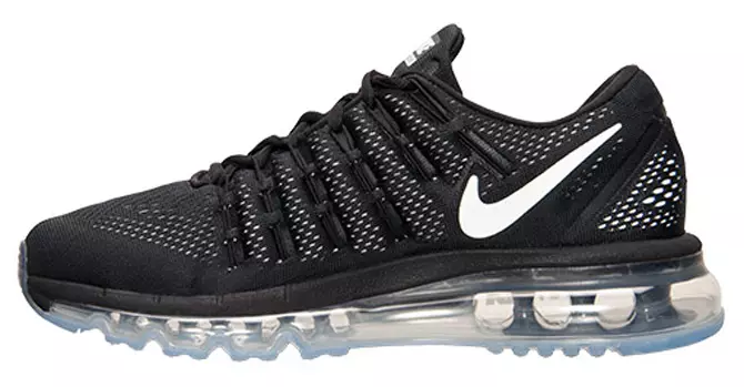 Nike Air Max 2016 kvenna svart hvítt