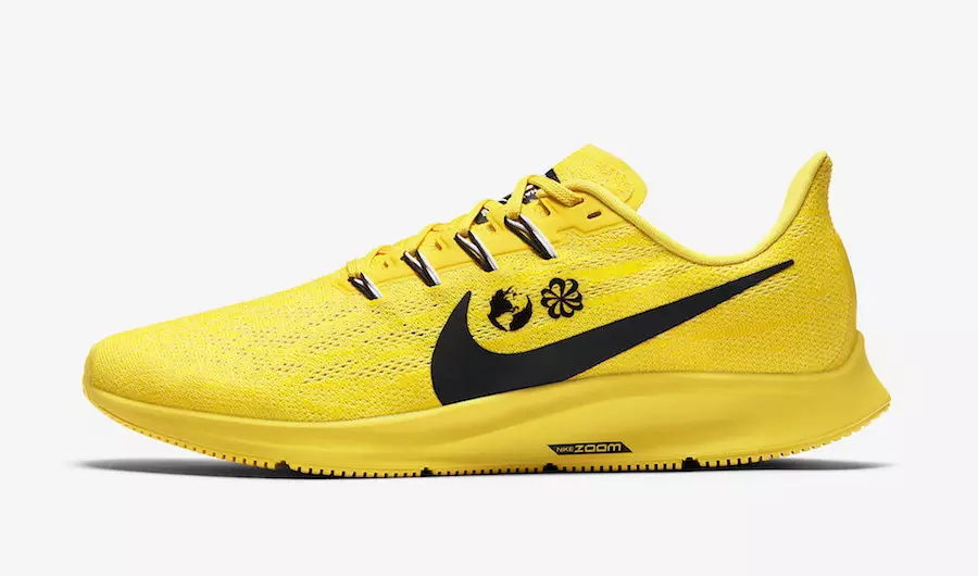 Nike Air Zoom Pegasus 36 Cody Hudson Yellow CI1723-700 Թողարկման ամսաթիվ