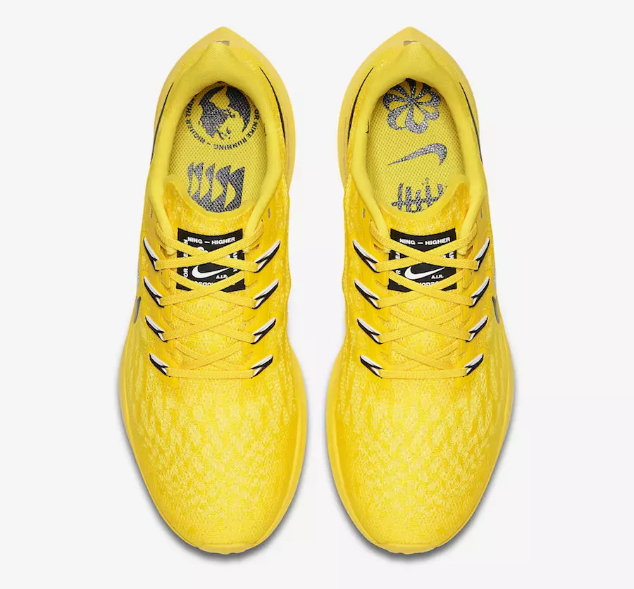 Nike Air Zoom Pegasus 36 Cody Hudson Amarillo CI1723-700 Fecha de lanzamiento