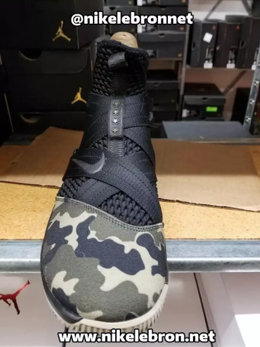 Saighdiúir Nike LeBron 12 SFG Camo AO4054-001