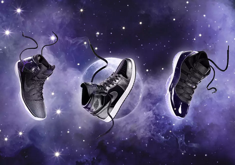 די מעלדונג טאָג פון Air Jordan Space Jam Collection