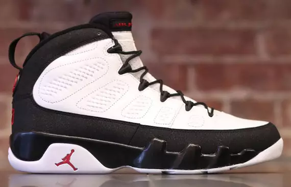 Air Jordan 9 ақ қара қызыл 2016 ж