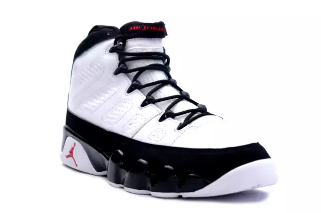 Air Jordan 9 Oq Qora Qizil 2016 Chiqarilgan Sana