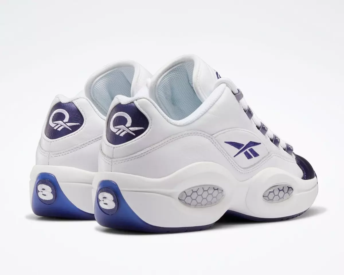 Reebok Question Low Purple Toe GY4577 Väljalaskekuupäev