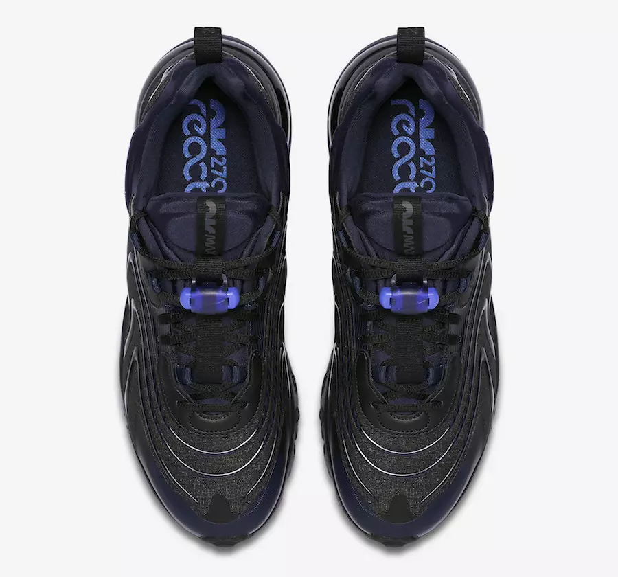 Nike Air Max 270 React ENG Siyah Sapphire CD0113-001 Çıkış Tarihi