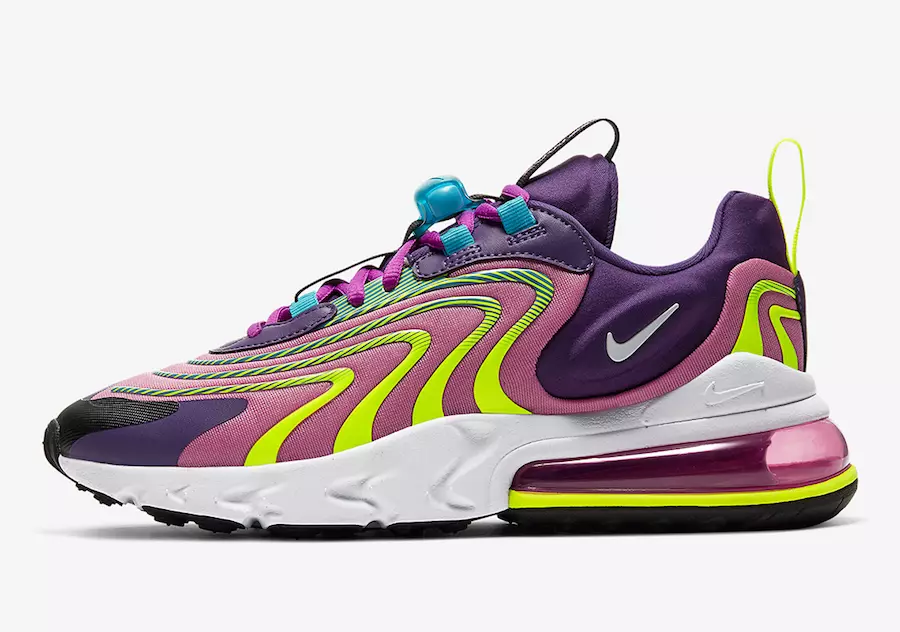 Nike Air Max 270 React ENG Eggplant Magic Flamingo CK2595-500 – data premiery