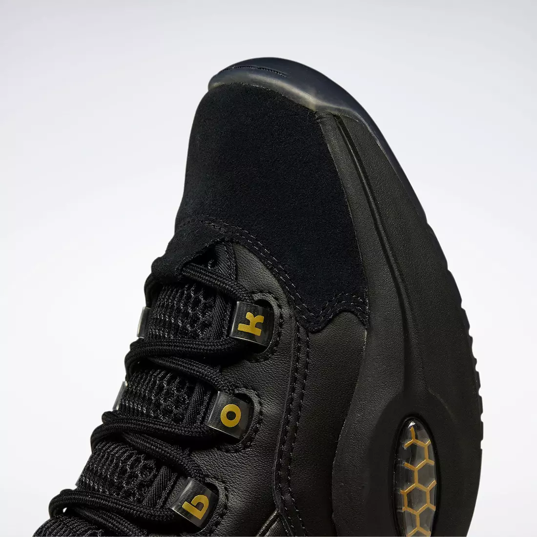 Reebok Question Mid Black Gold H01308 Releasedatum