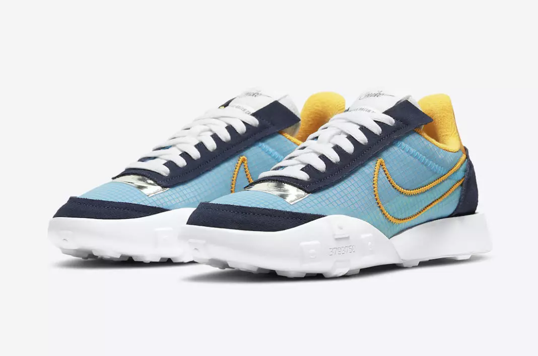 Nike Waffle Racer 2X Blackened Blue University Gold DC4467-400 санаи барориши