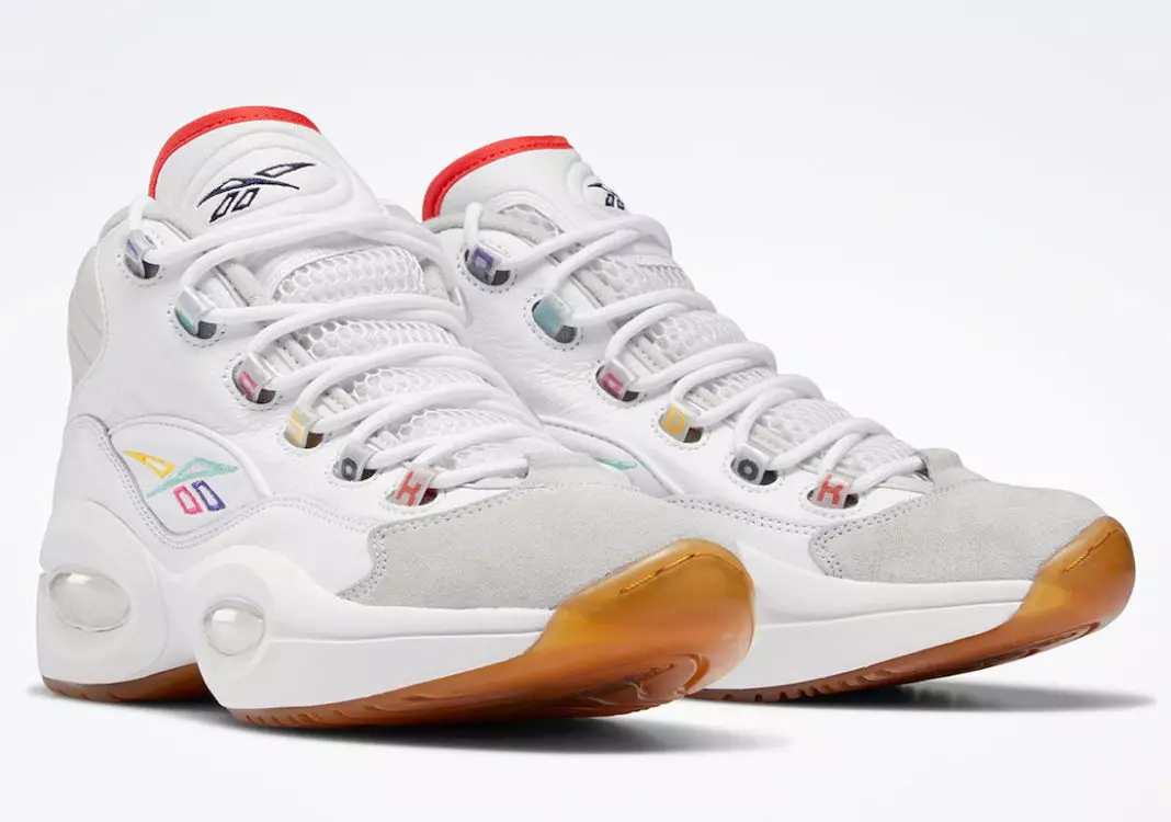 Reebok Question 미드 화이트 네이비 그레이 GY2641 출시일