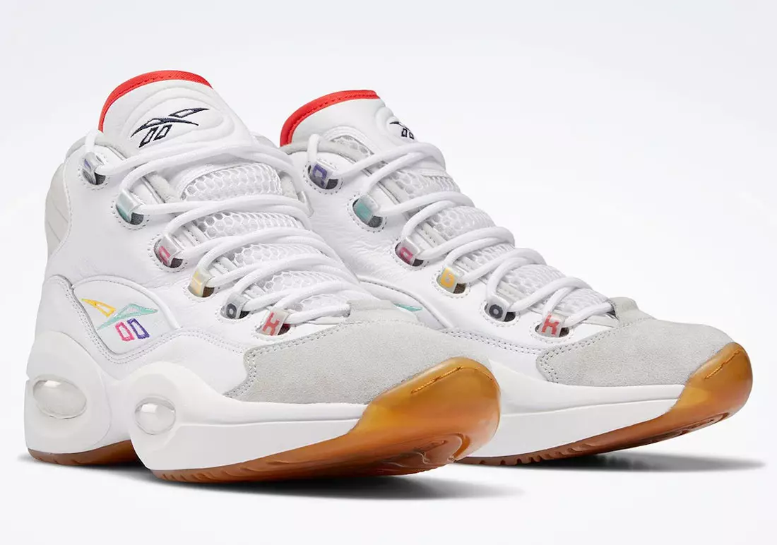 Reebok Question Mid, ки аз ҷониби ҳалқаҳои байналмилалӣ илҳом гирифта шудааст