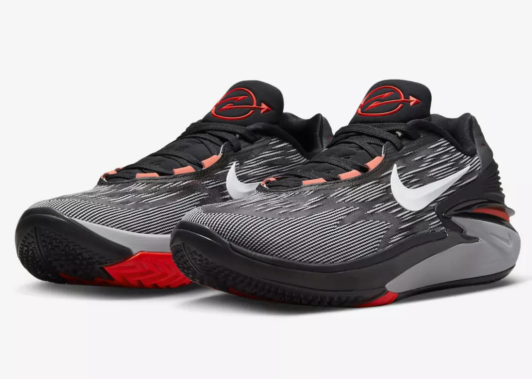 Nike Air Zoom GT Cut 2 Black White Anthracite Bright Crimson DJ6015-001 Ngày phát hành