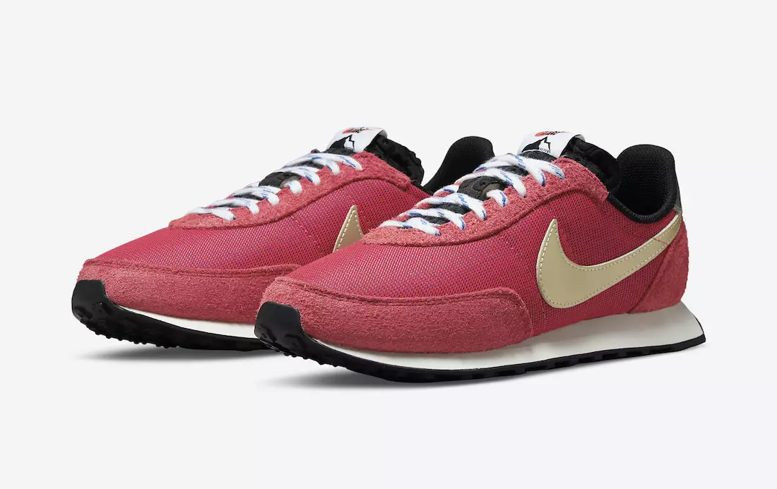 Nike Waffle Trainer 2 K2 Gym Red Metallic Gold DC8865-600 Data ta' Rilaxx