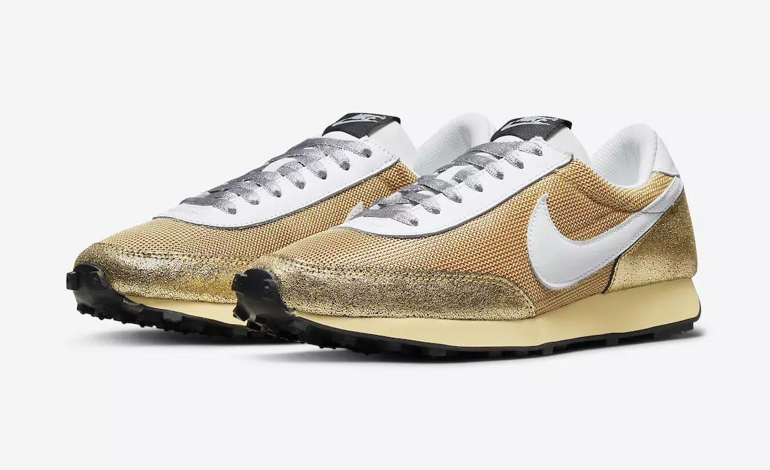 Traenálaí Nike Waffle 2 Óir scáinte DO5883-700 Dáta Eisiúna