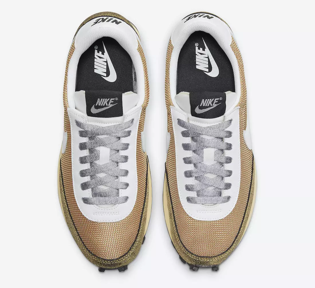 Nike Waffle Trainer 2 Cracked Gold DO5883-700 تاريخ الإصدار