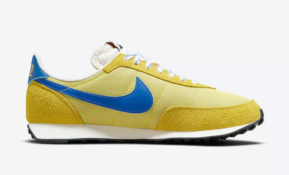 Nike Waffle Trainer 2 Yellow Strike Hyper Royal DC8865-700 Data tar-Rilaxx