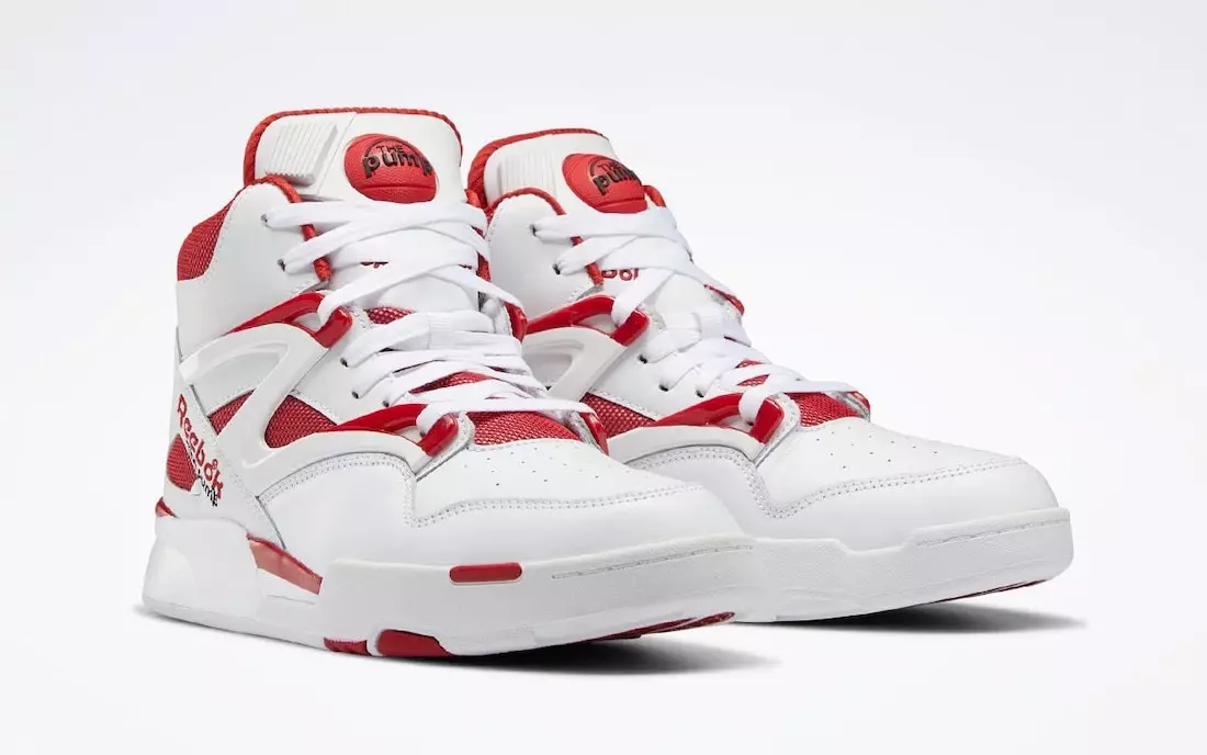 Reebok Pump Omni Zone II White Red HQ1008 ဖြန့်ချိသည့်ရက်စွဲ