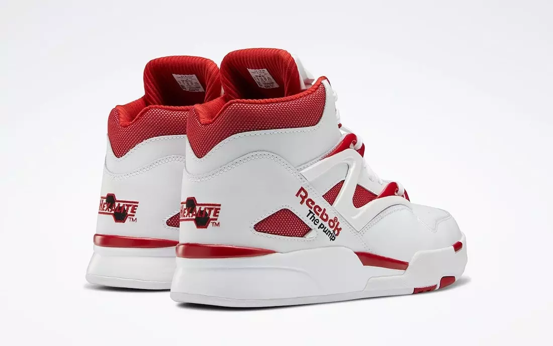 Reebok Pump Omni Zone II White Red HQ1008 Data tar-Rilaxx