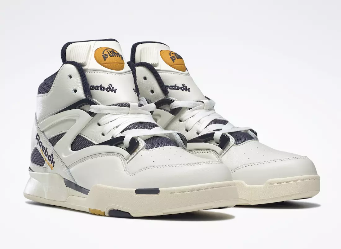 Reebok Pump Omni Zone II ცარცი Bright Ocher Navy GY5301 გამოშვების თარიღი