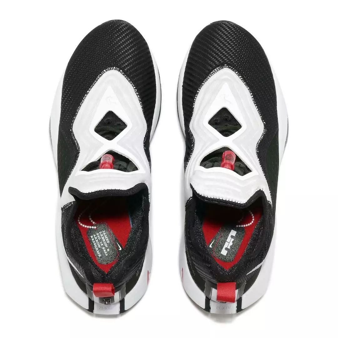 Nike LeBron Soldier 14 Black White University Red CK6047-002 발매일