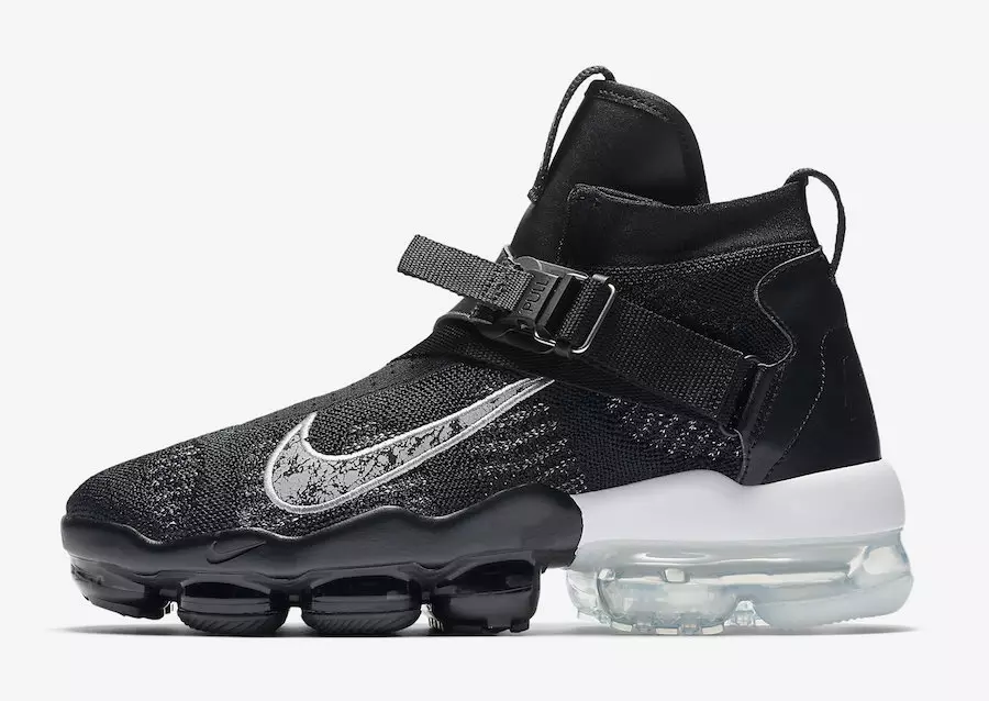 Date de sortie de la Nike VaporMax Premier Flyknit Noir Métallisé Argent AO3241-002