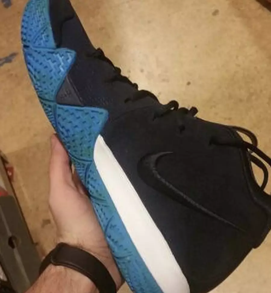 Nike Kyrie 4 Hitam Putih Antrasit Light Racer Biru