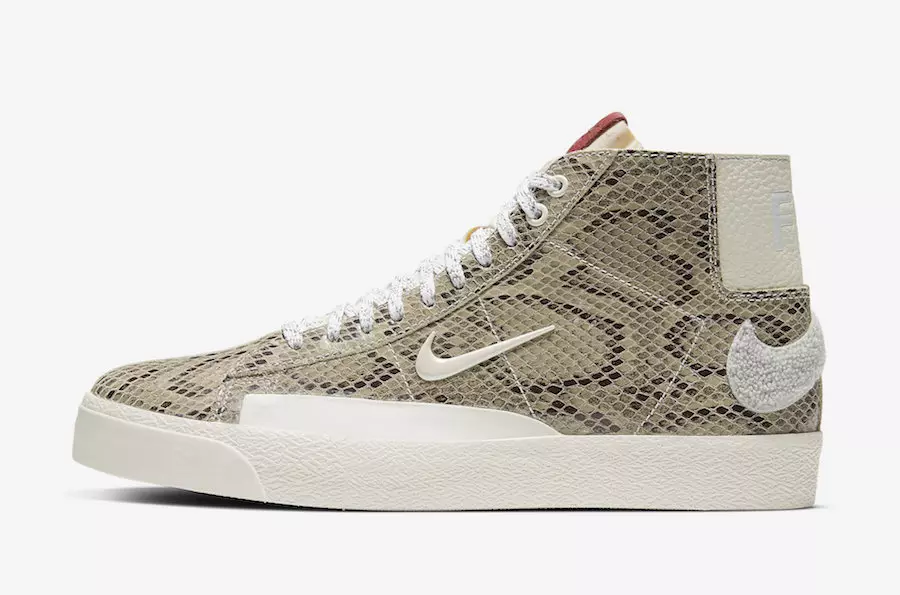 Soulland Nike SB Blazer Mid FRI.day 03 Snakekin CN4540-001 Data di rilascio