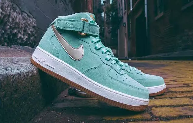 Nike WMNS Air Force 1 Men Mid Màu xanh lá cây tươi sáng Melon