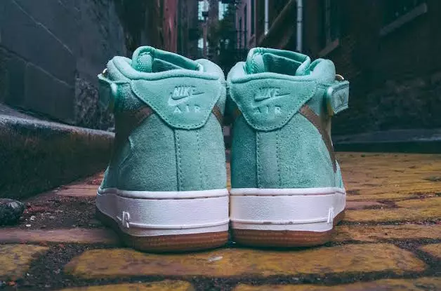 Nike WMNS Air Force 1 Mid Emael Green Bright Qovun