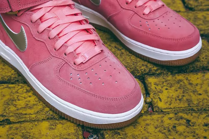 Nike WMNS Air Force 1 Πράσινο φωτεινό πεπόνι με μεσαίο σμάλτο