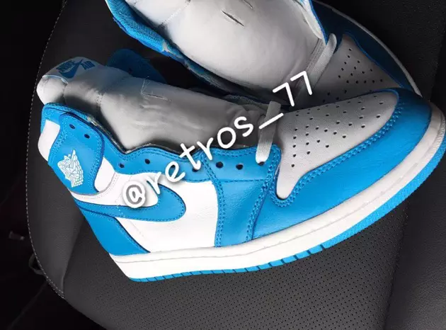 2015 წ. Air Jordan Retro 1 High OG UNC