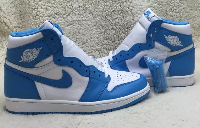 UNC Air Jordan 1 Retro High OG Թողարկման ամսաթիվ