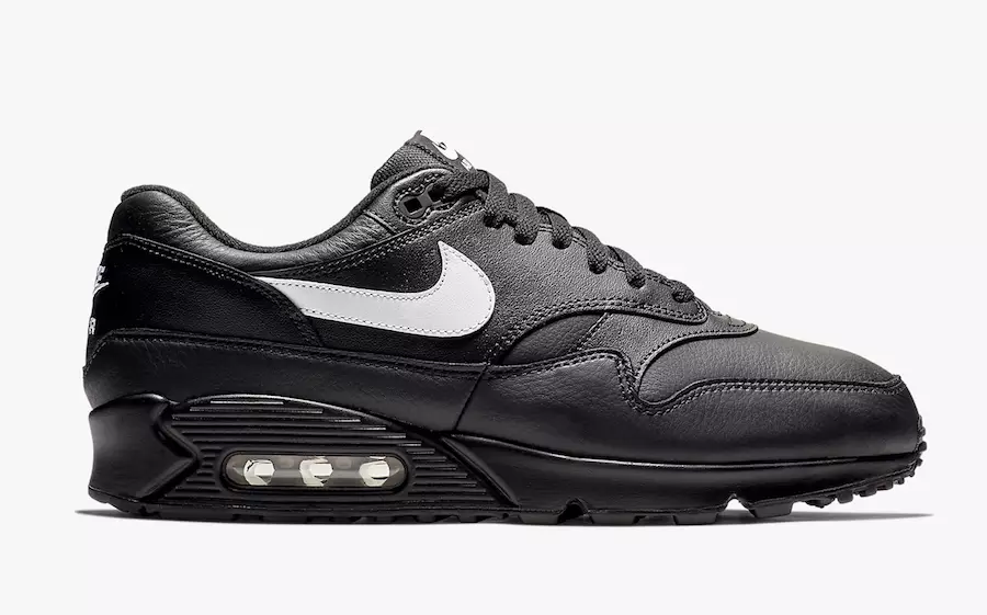 Nike Air Max 90/1 Nero Pelle AJ7695-001 Data di rilascio