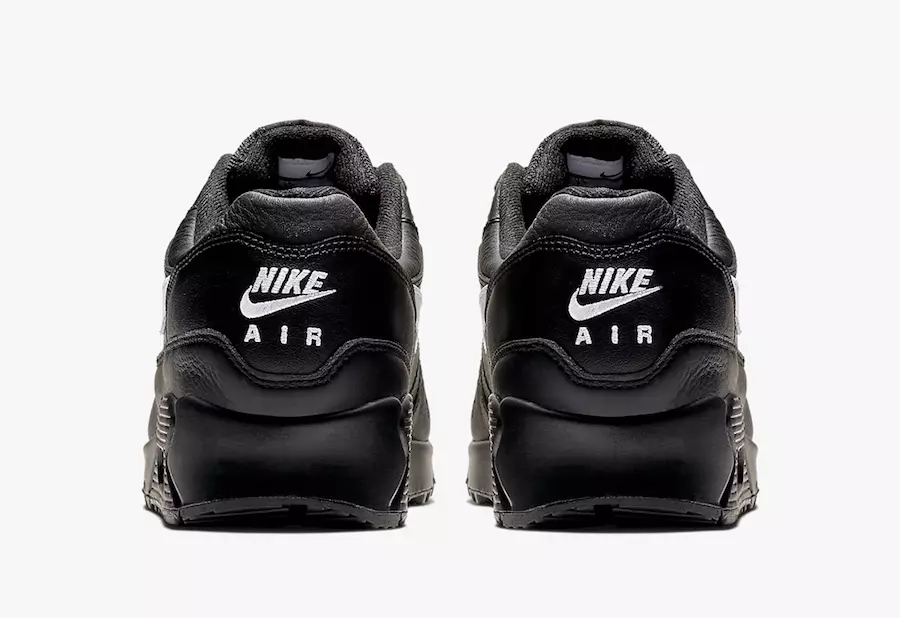 Ngày phát hành Nike Air Max 90/1 Black Leather AJ7695-001