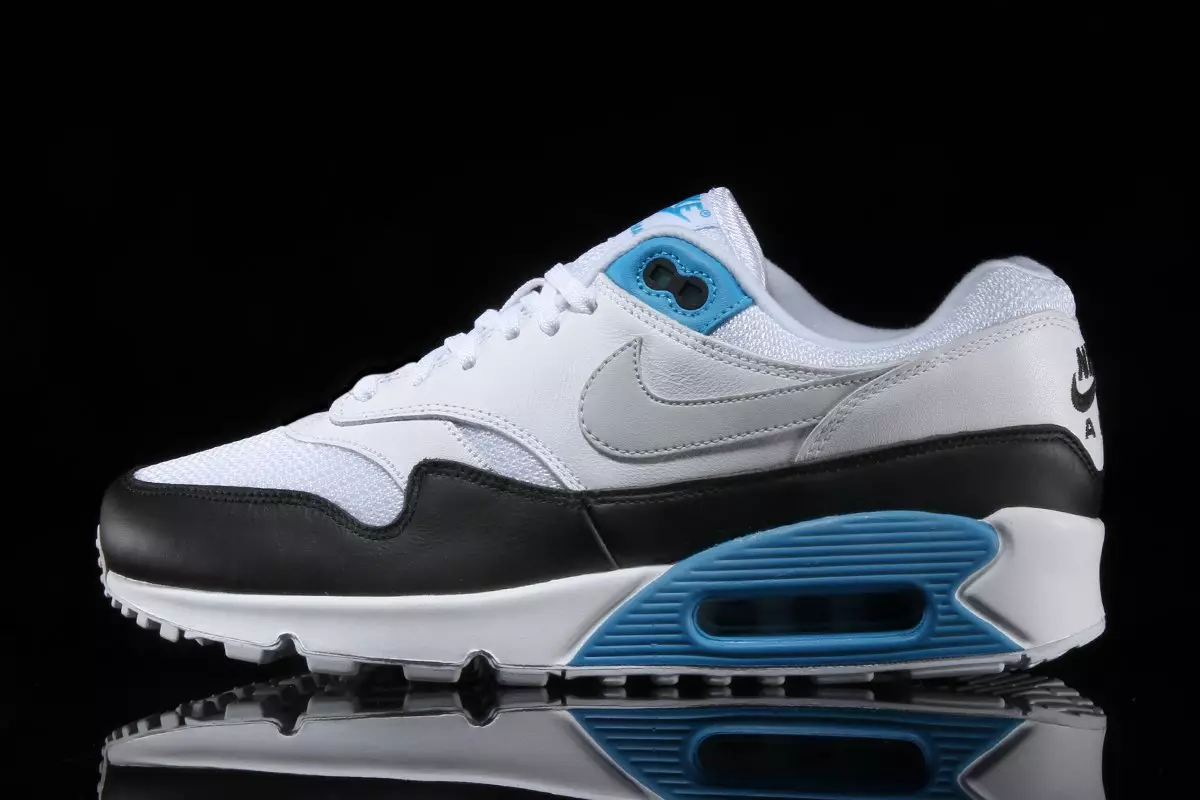 Nike Air Max 90/1 לייזער בלוי AJ7695-104 מעלדונג טאָג פּרייַז