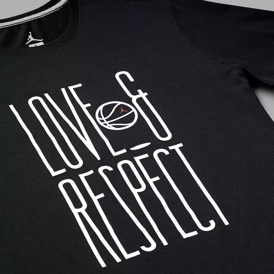 Air Jordan 13 Love Respect T-shirt