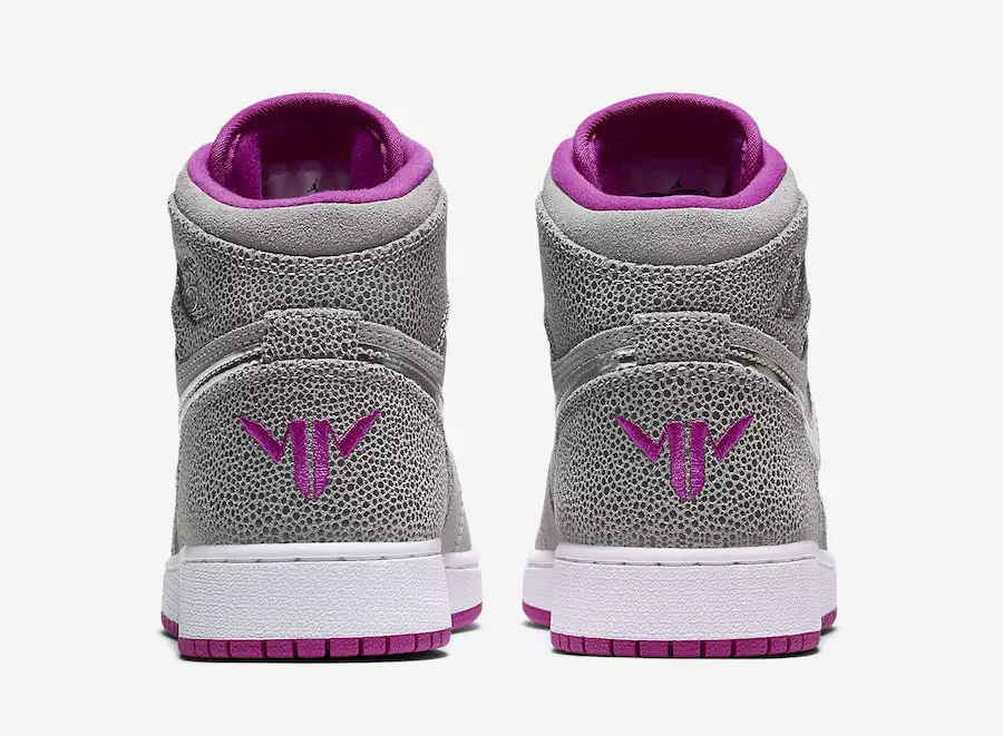 Air Jordan 1 Maya Moore Griż Fuchsia Flash 332148-012