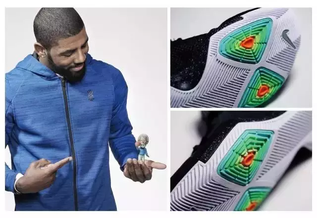 Nike Kyrie 3 Negre Blanc 852395-018