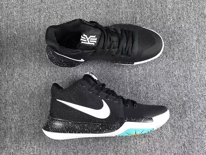 Nike Kyrie 3 Schwarz Weiß