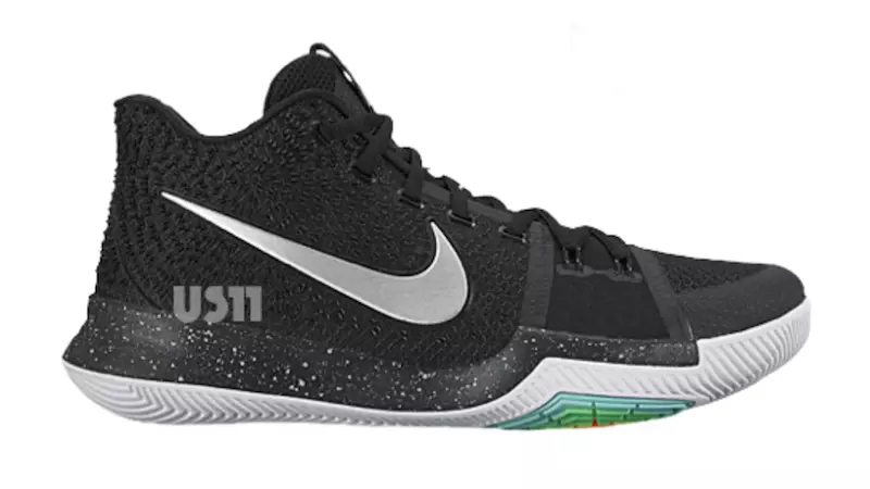 Nike Kyrie 3 Black White Badnjak