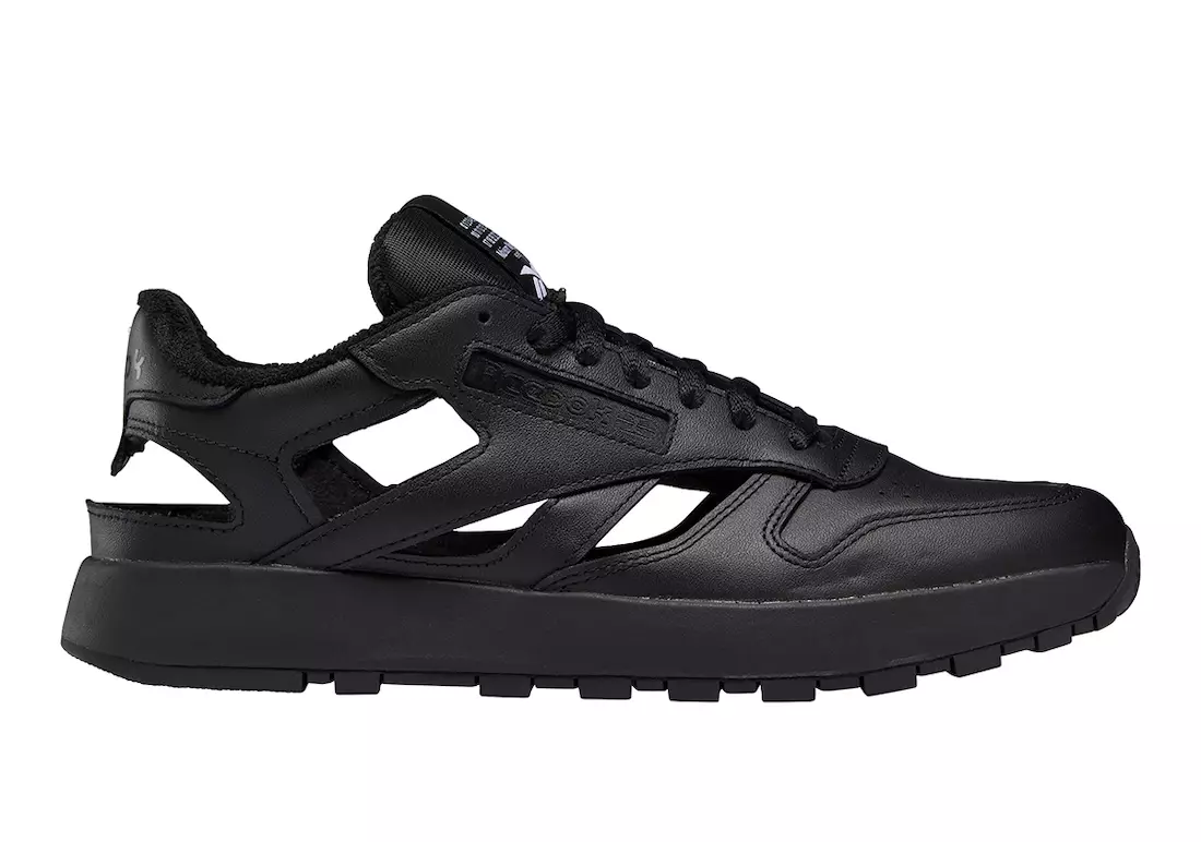 Maison Margiela Reebok Classic Leather Tabi Décortique Low Black Tanggal Rilis