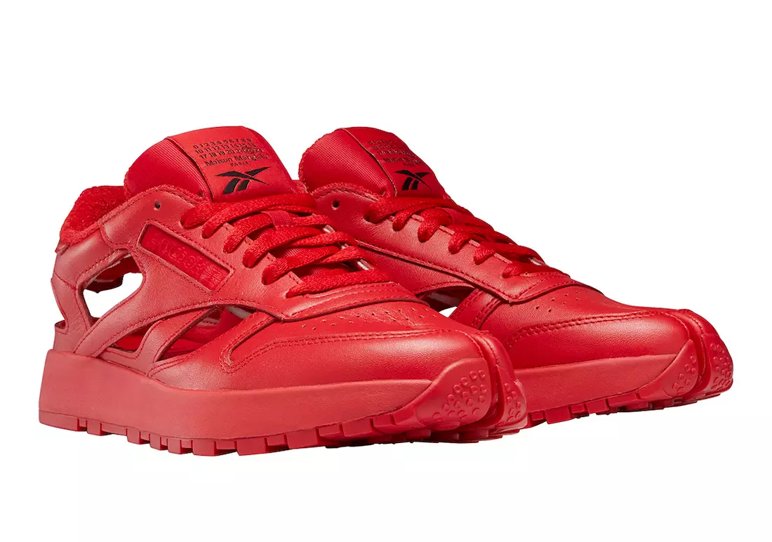 Maison Margiela Reebok Classic Leather Tabi Décortiqué Low Red – Erscheinungsdatum