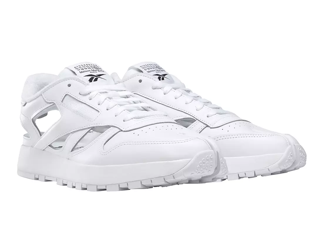 Maison Margiela Reebok Classic Leader Tabi Décortiqé Low White Дата випуску