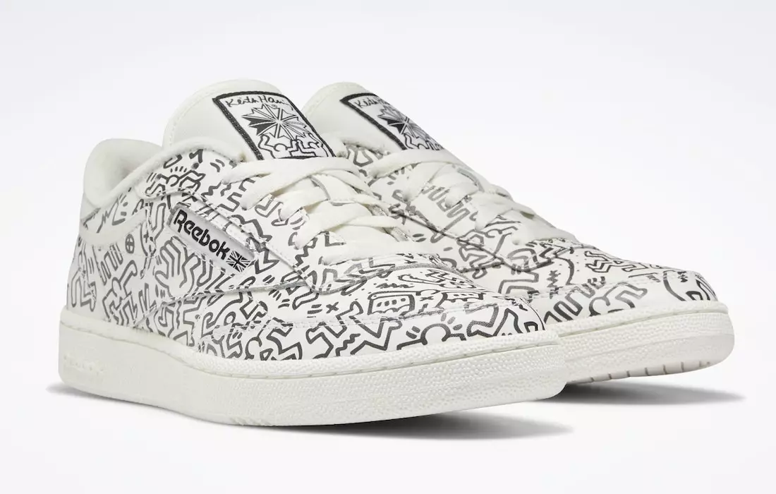 Keith Haring Reebok Club C GZ1458 Дата на издаване